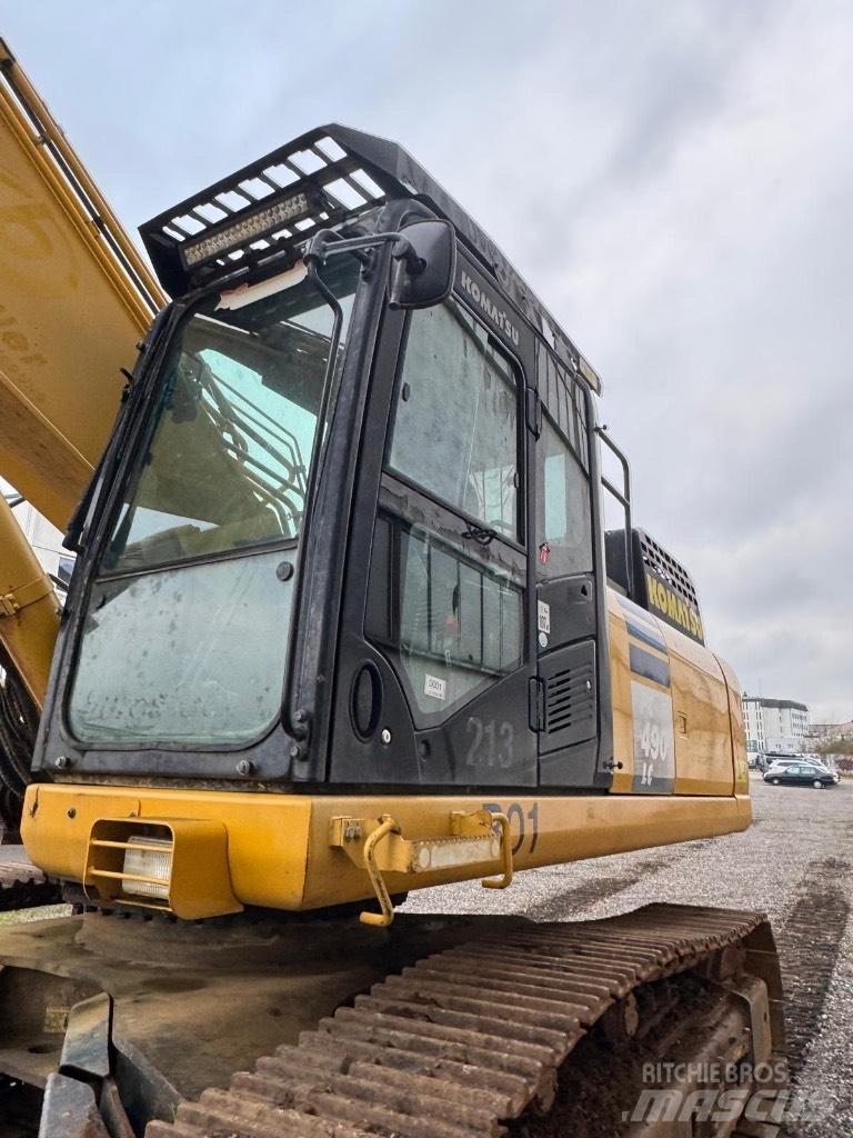Komatsu PC 490 LC-10 حفارات زحافة