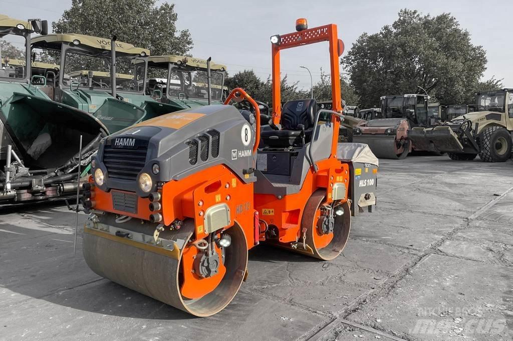 Hamm HD 12 VV مداحل ثنائية الاسطوانة