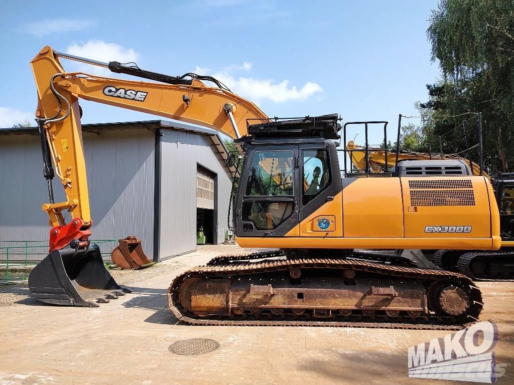 CASE CX 300 D حفارات زحافة