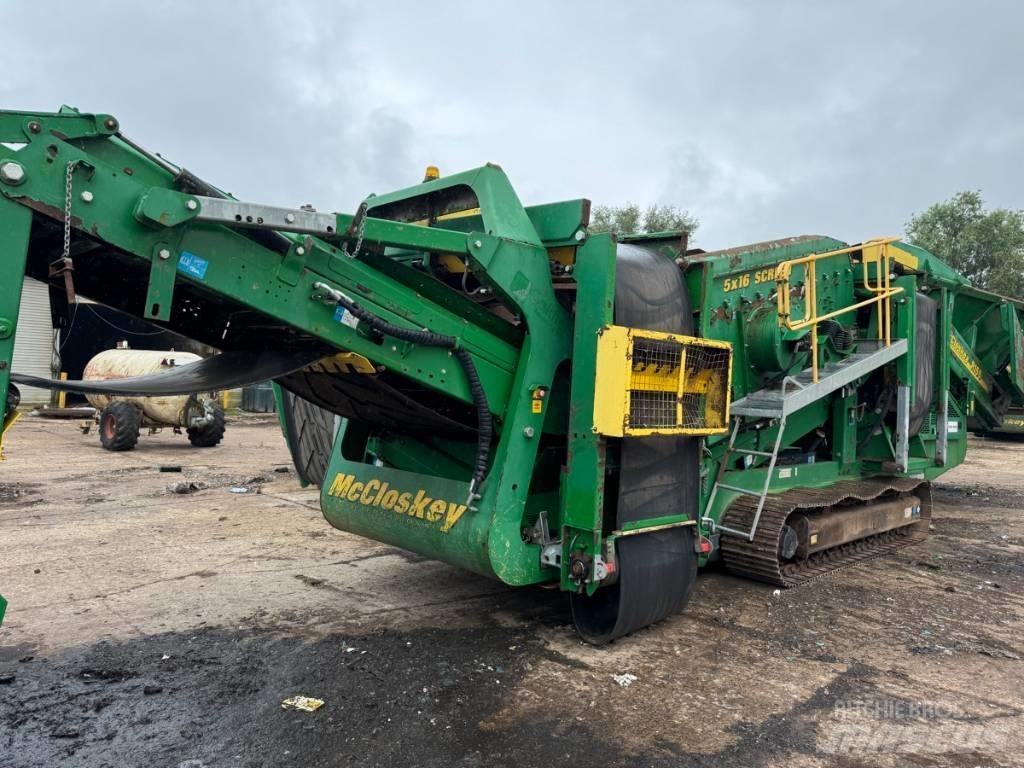 McCloskey R155 أجهزة فحص متنقلة