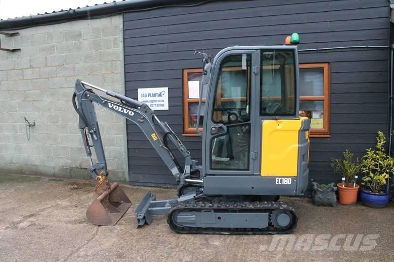 Volvo EC 18 D حفارات صغيرة أقل من 7 طن (حفارات صغيرة)