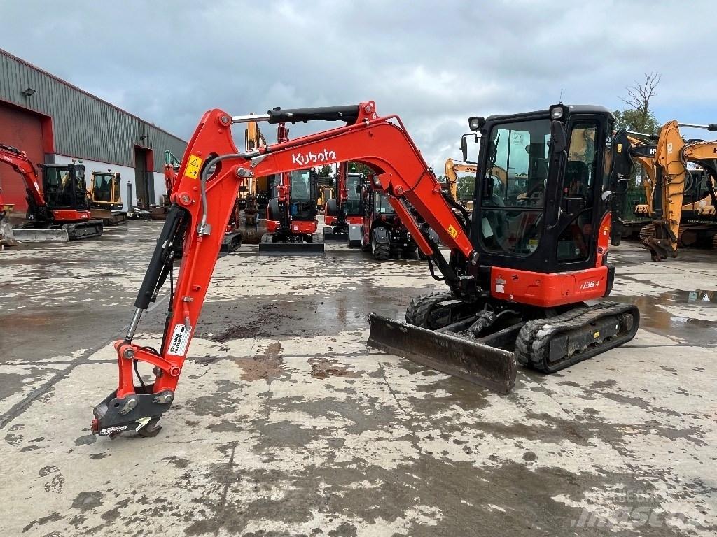 Kubota U 36-4 حفارات صغيرة أقل من 7 طن (حفارات صغيرة)