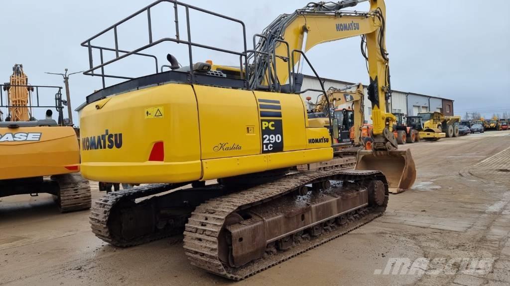 Komatsu PC 290 LC-10 حفارات زحافة