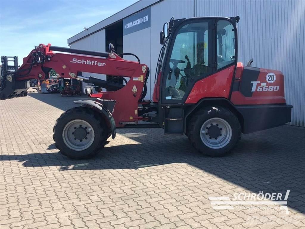 Schäffer 6680 T لوادر بعجل