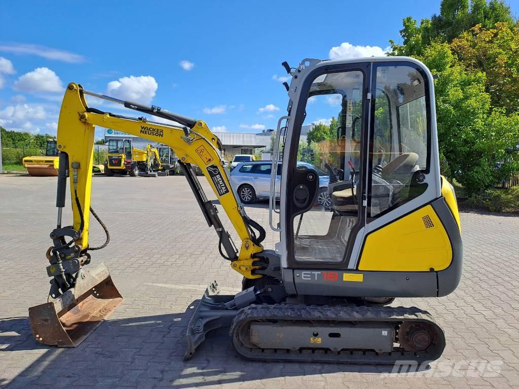 Wacker Neuson ET18 حفارات زحافة