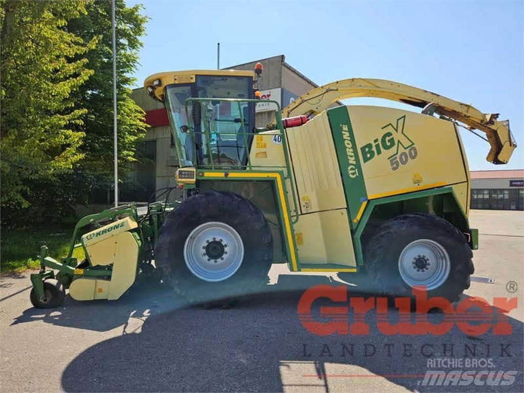 Krone Big X 500 علافات ذاتية الدفع