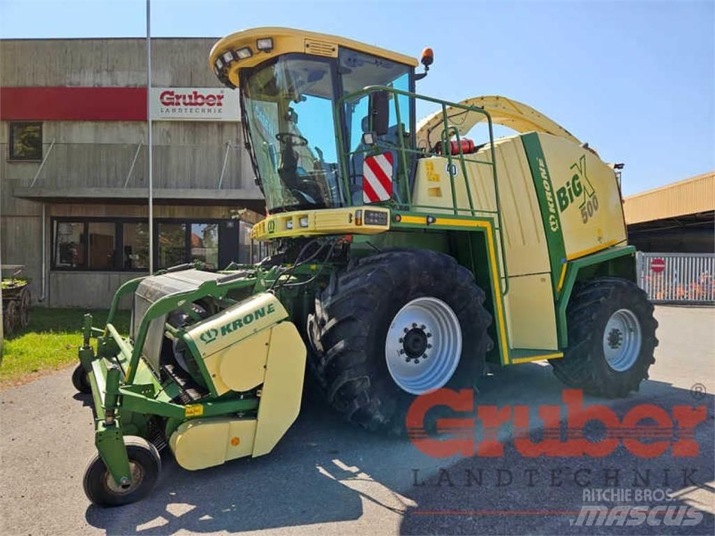 Krone Big X 500 علافات ذاتية الدفع