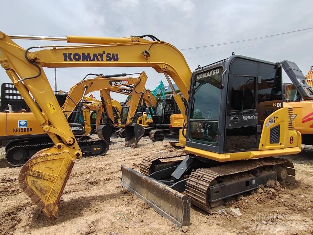 Komatsu PC 100 حفارات زحافة