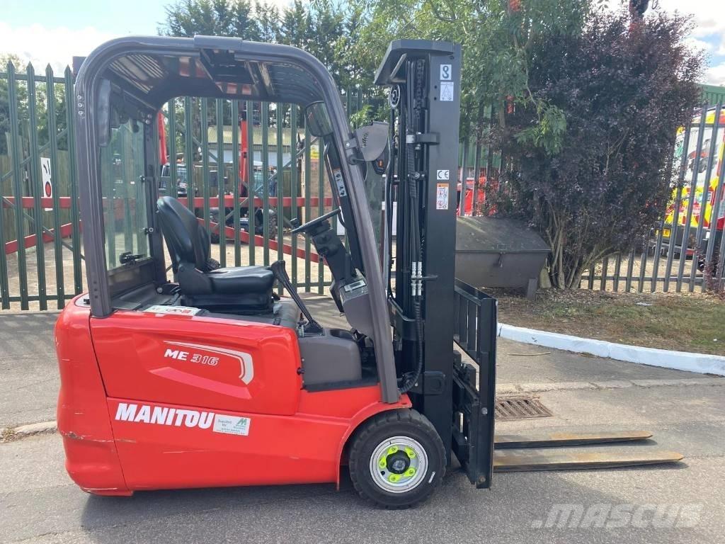 Manitou ME 316 شاحنات ذات رافعات شوكية تعمل بالكهرباء