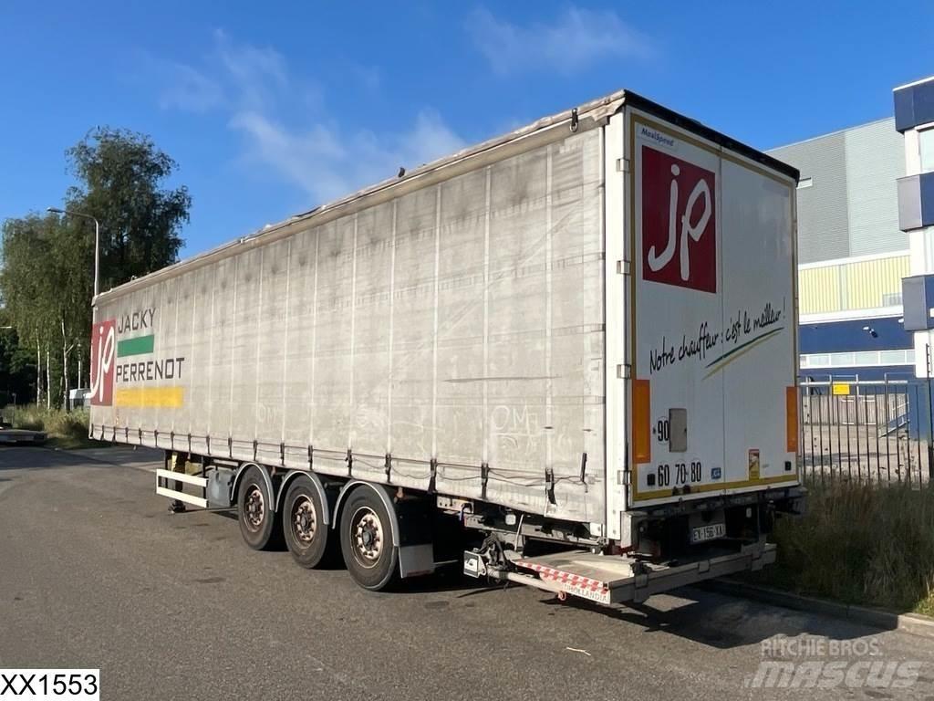 Fruehauf Tautliner نصف مقطورات بباب جانبي