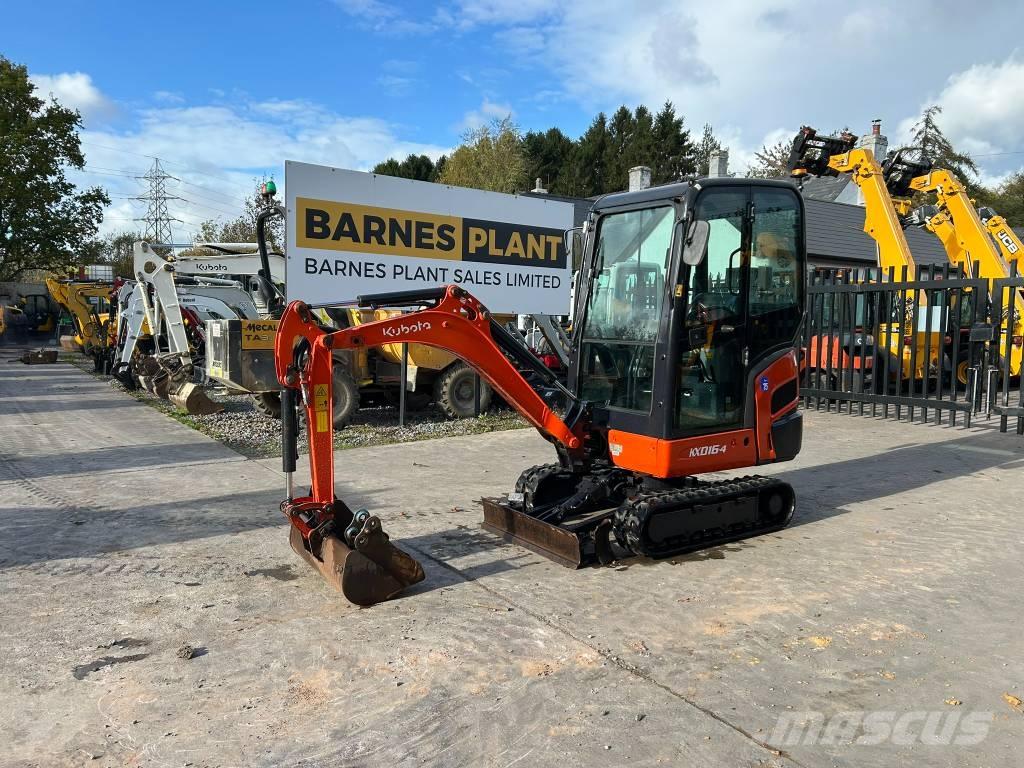 Kubota KX 016-4 حفارات صغيرة أقل من 7 طن (حفارات صغيرة)