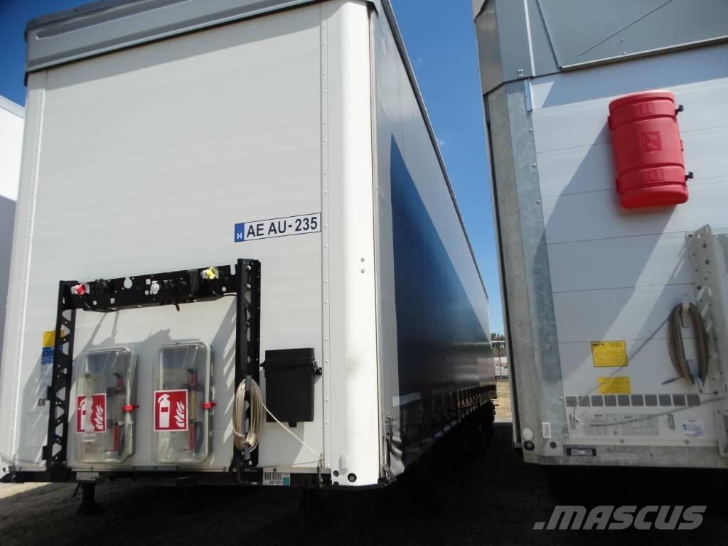 Kögel SN 24 نصف مقطورات بباب جانبي