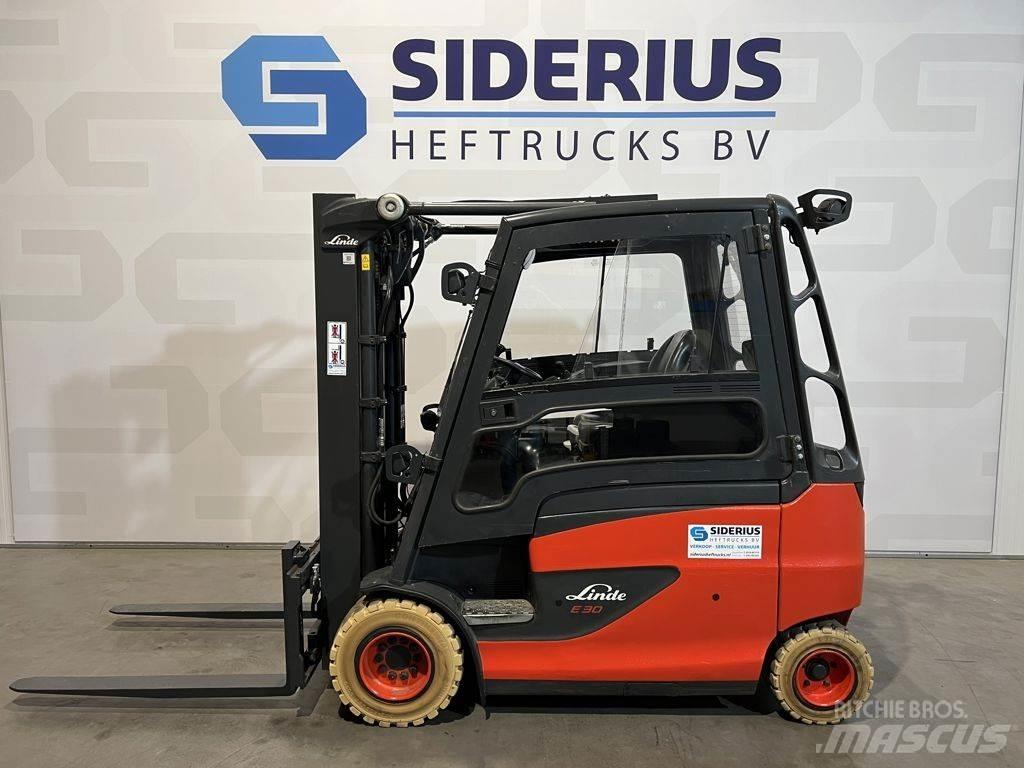 Linde E30HL-01/600 شاحنات ذات رافعات شوكية تعمل بالكهرباء