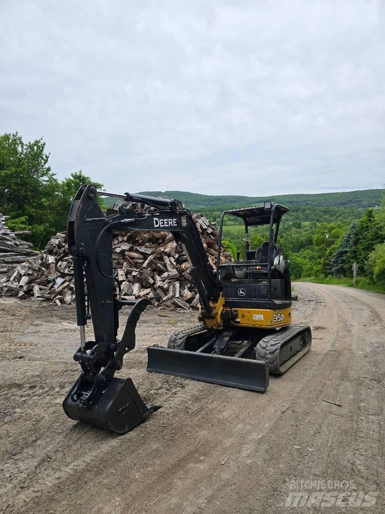 DEERE 35D حفارات صغيرة أقل من 7 طن (حفارات صغيرة)