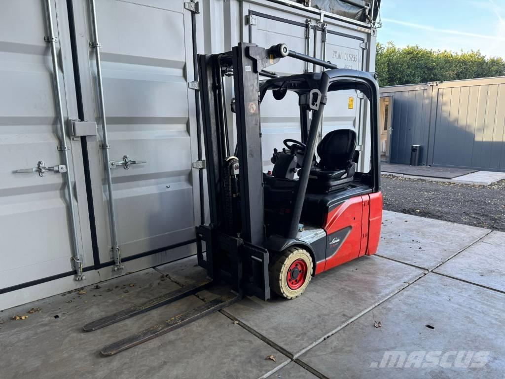 Linde E 16 C-02 شاحنات ذات رافعات شوكية تعمل بالكهرباء