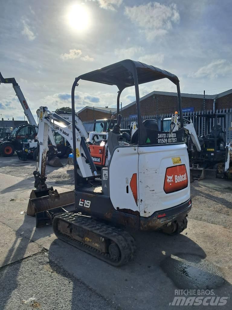 Bobcat E 19 حفارات صغيرة أقل من 7 طن (حفارات صغيرة)