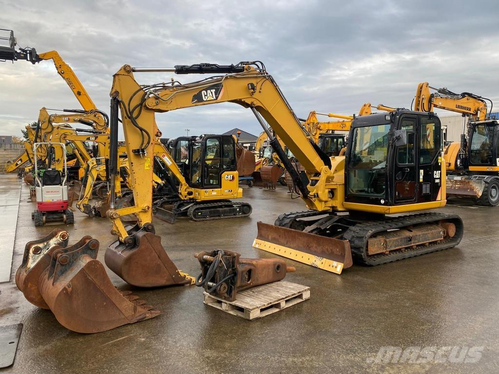 CAT 308E2 CR NVT حفارات وسط 7 طن - 12 طن