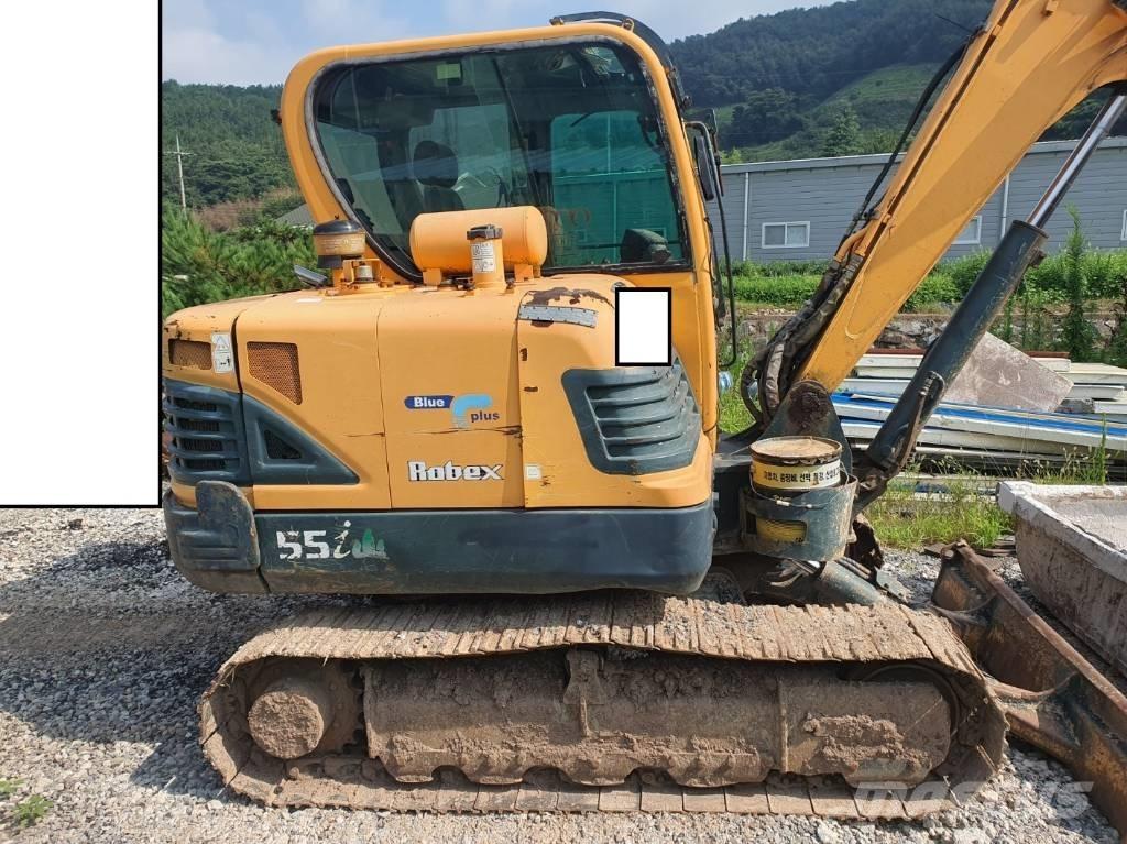Hyundai Robex 55 حفارات صغيرة أقل من 7 طن (حفارات صغيرة)