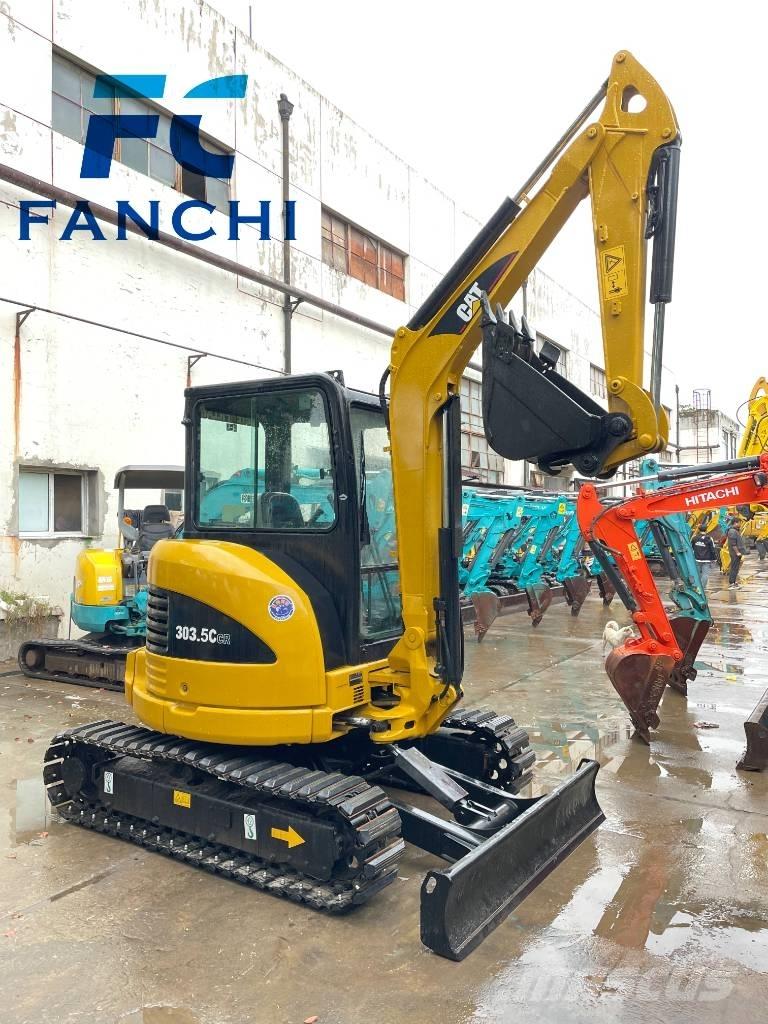 CAT 303.5 C CR حفارات صغيرة أقل من 7 طن (حفارات صغيرة)