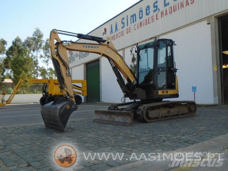 Yanmar Vio 50 U حفارات صغيرة أقل من 7 طن (حفارات صغيرة)