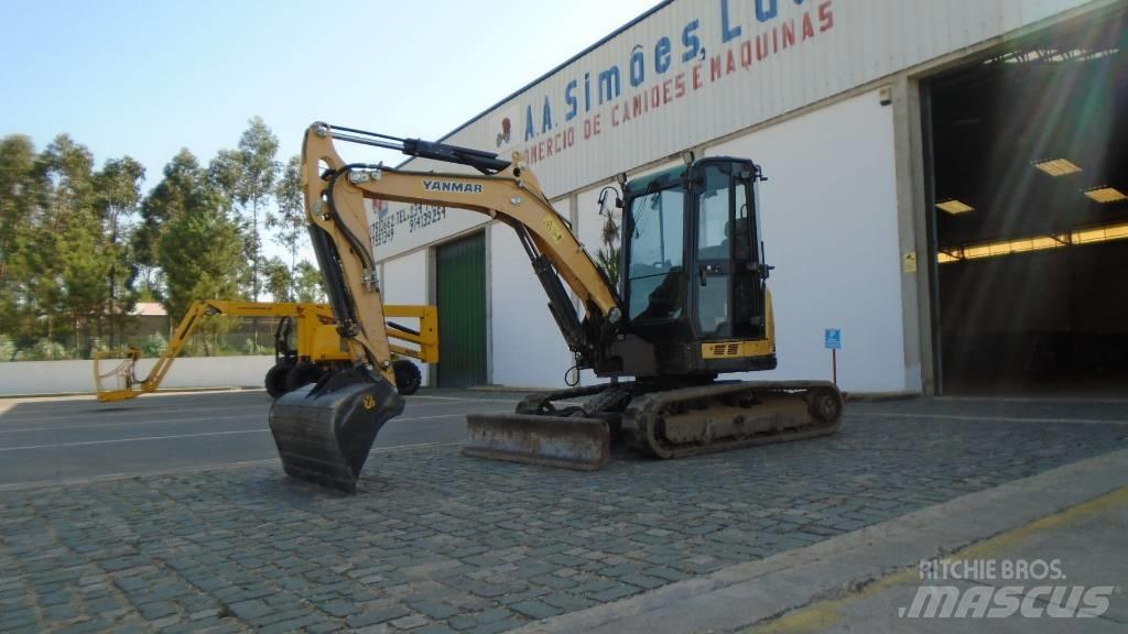 Yanmar Vio 50 U حفارات صغيرة أقل من 7 طن (حفارات صغيرة)