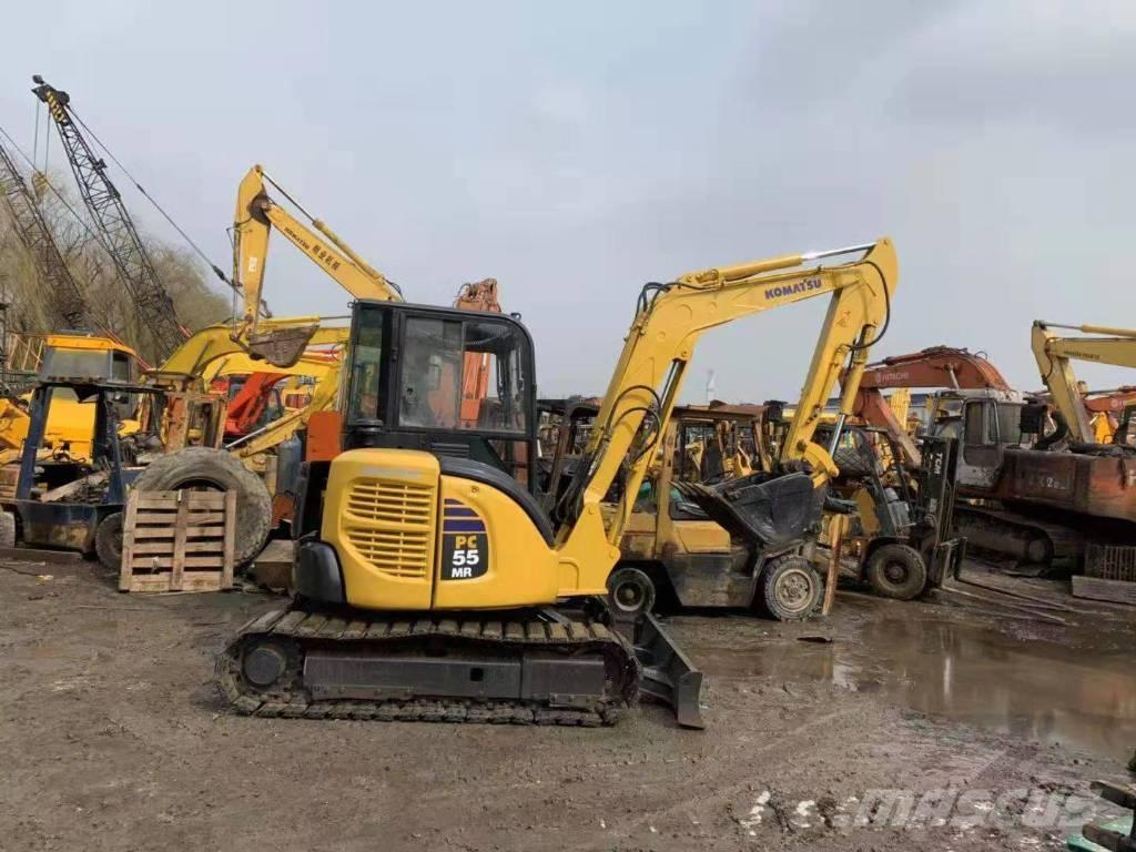 Komatsu PC 55 حفارات زحافة