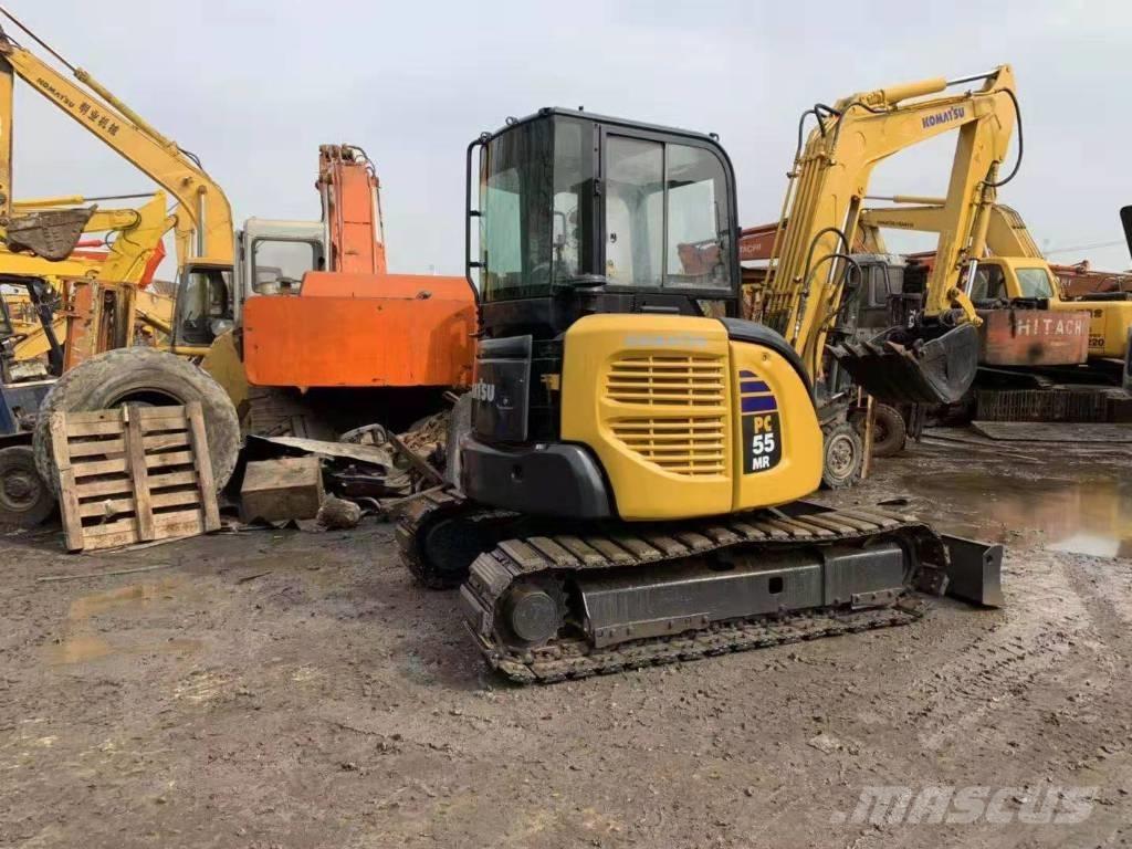 Komatsu PC 55 حفارات زحافة