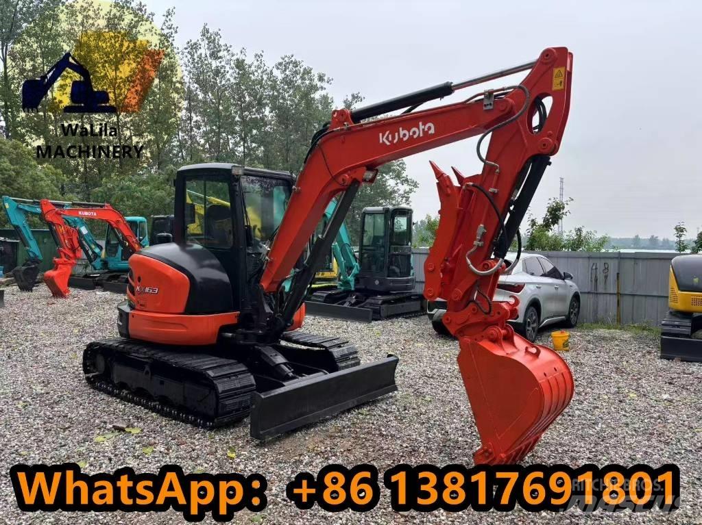 Kubota KX 163 حفارات صغيرة أقل من 7 طن (حفارات صغيرة)