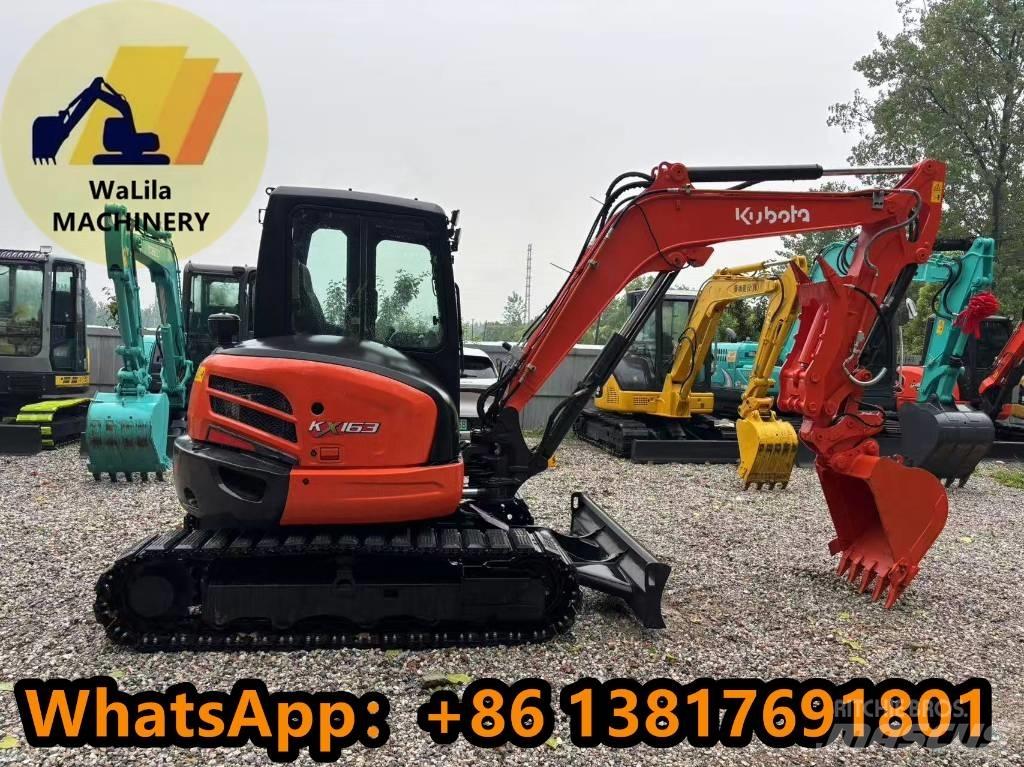 Kubota KX 163 حفارات صغيرة أقل من 7 طن (حفارات صغيرة)