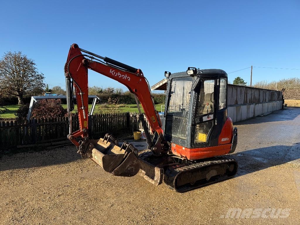 Kubota KX 61-3 حفارات صغيرة أقل من 7 طن (حفارات صغيرة)