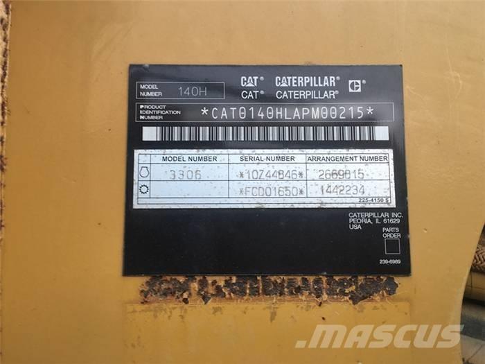 CAT 140 H معدات تمهيد الطرق