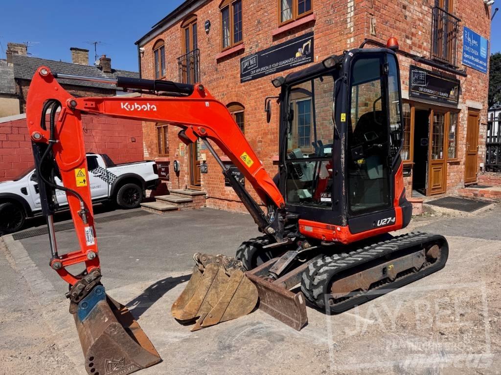 Kubota U 27-4 حفارات صغيرة أقل من 7 طن (حفارات صغيرة)