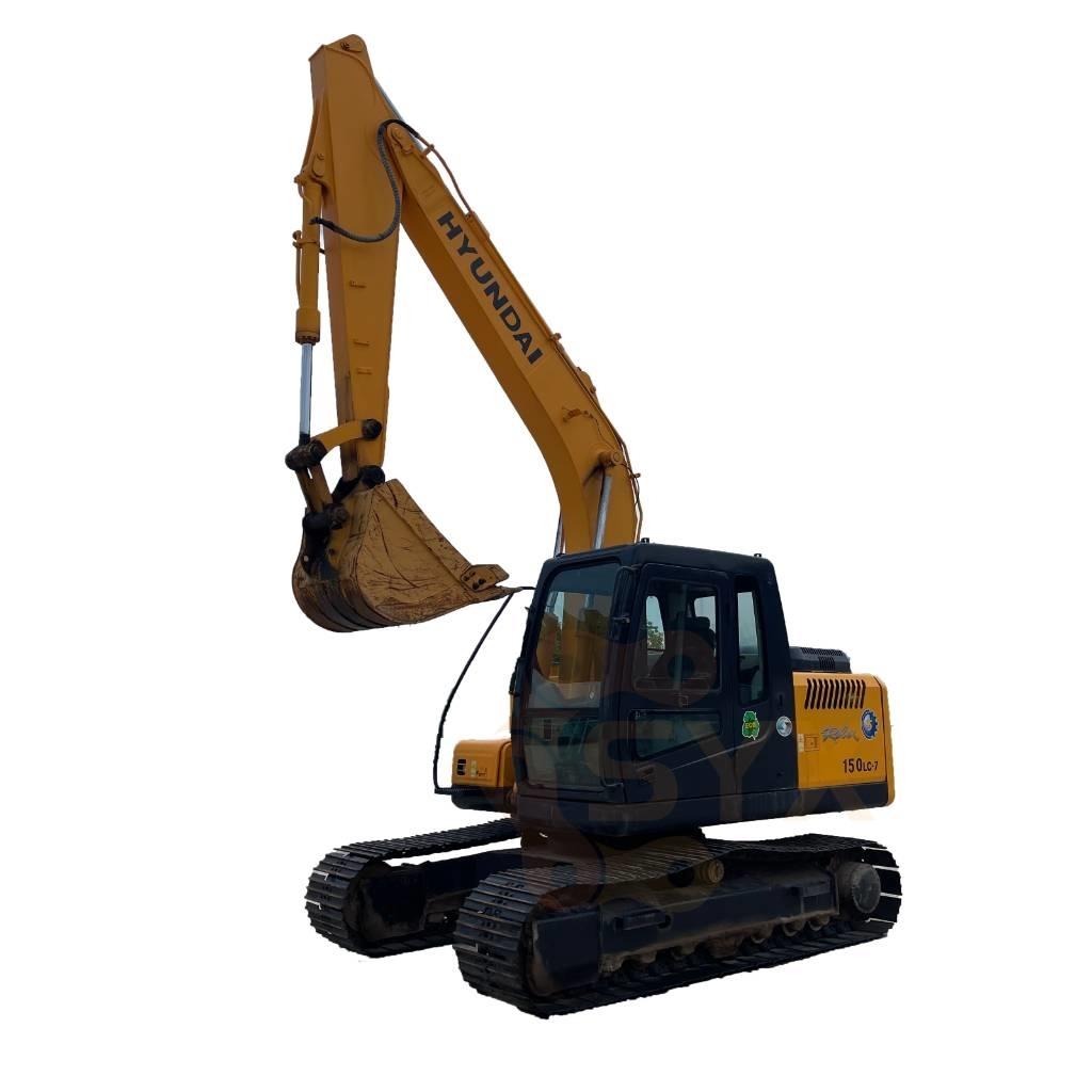 Hyundai 150 -7 حفارات زحافة