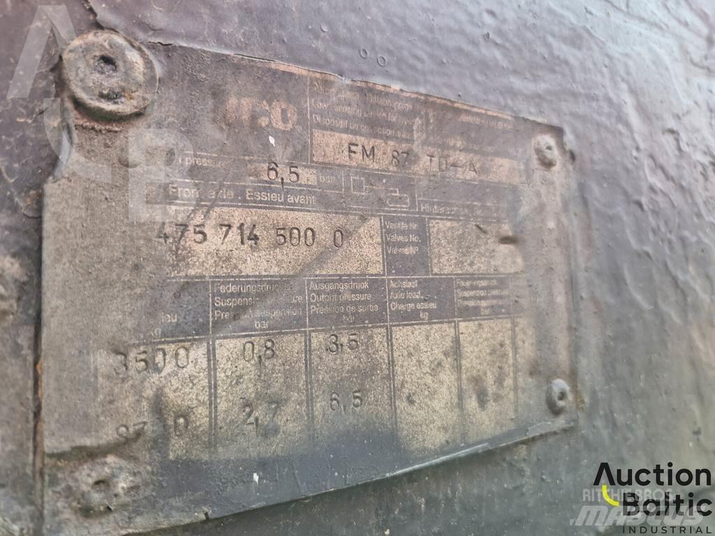 Franz Mersh FM 87 نصف مقطورات بباب جانبي