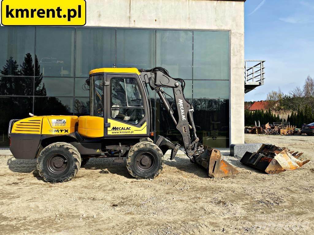 Mecalac 12 M TX لوادر ذات جرافات عكسية