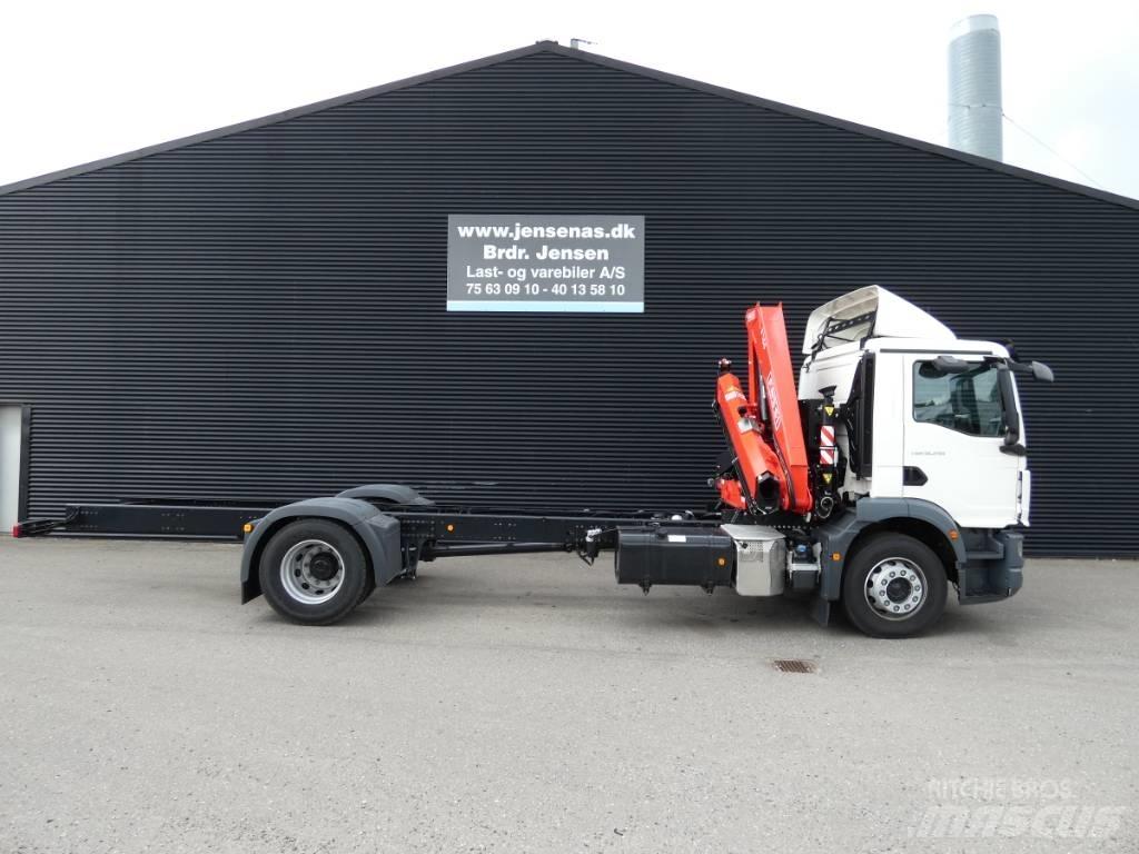 MAN TGM 18.290 شاحنات الرافعات