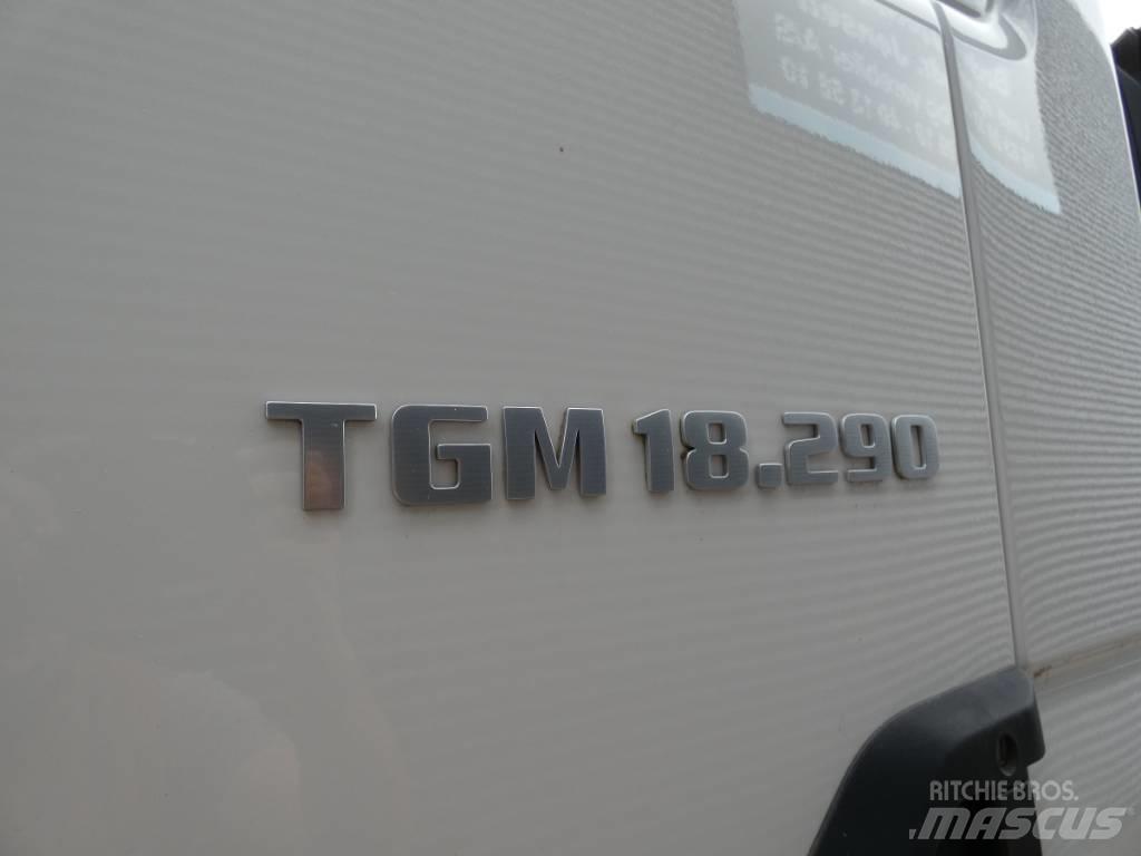 MAN TGM 18.290 شاحنات الرافعات