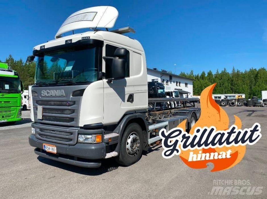 Scania G490 6x2*4 شاحنات الحاويات