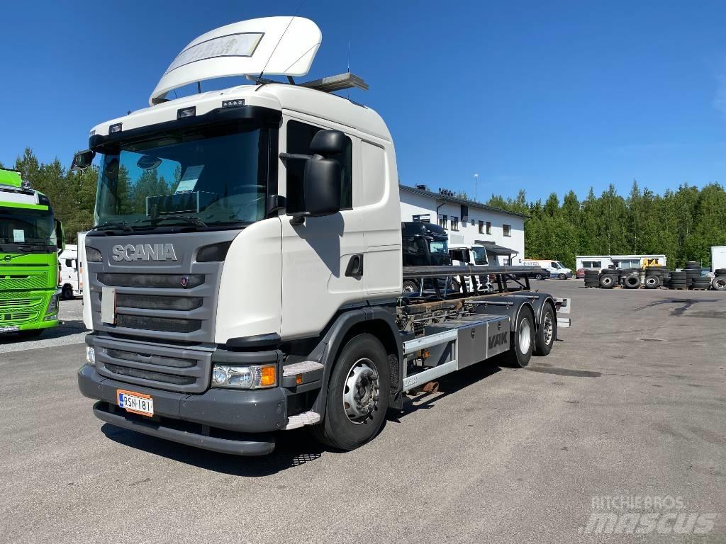 Scania G490 6x2*4 شاحنات الحاويات