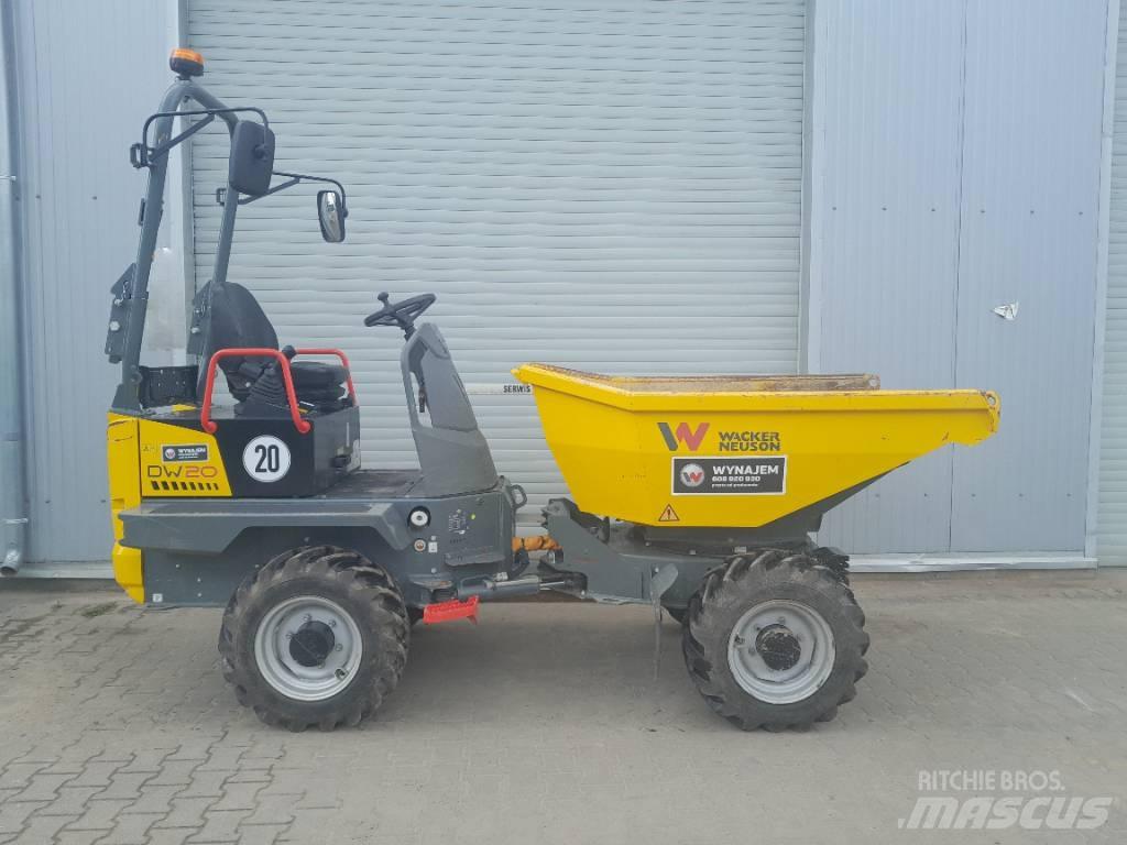 Wacker Neuson DW 20 عربات نقل قلابة للمواقع