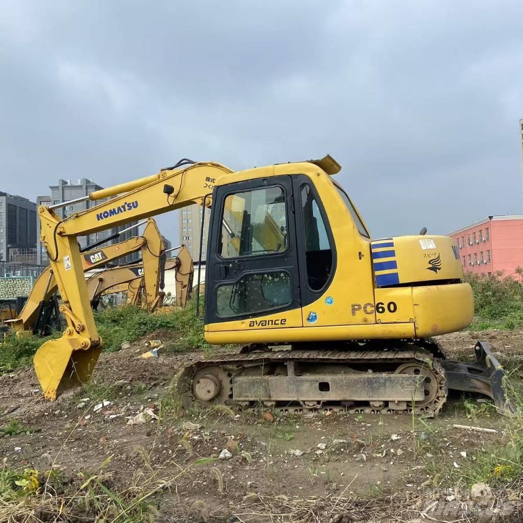 Komatsu PC 60-7 حفارات صغيرة أقل من 7 طن (حفارات صغيرة)