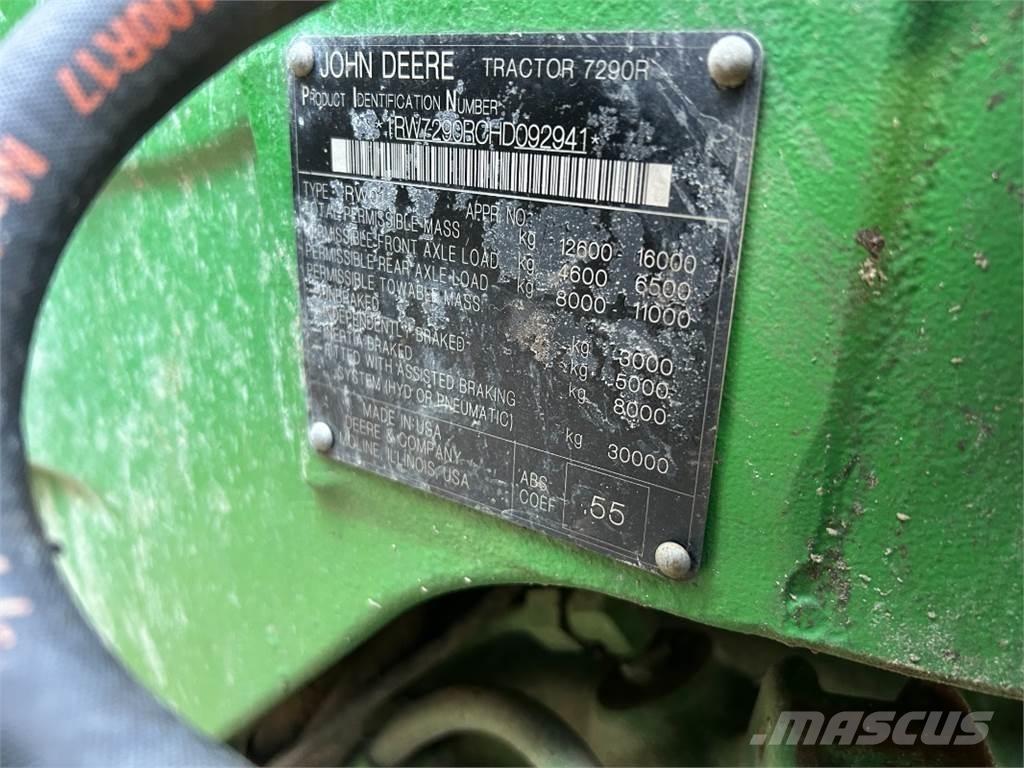 John Deere 7290R الجرارات