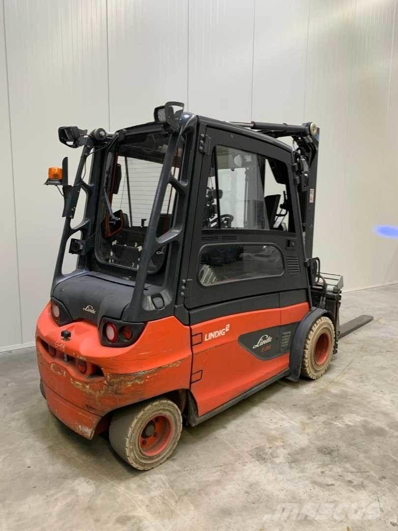 Linde E35L شاحنات ذات رافعات شوكية تعمل بالكهرباء