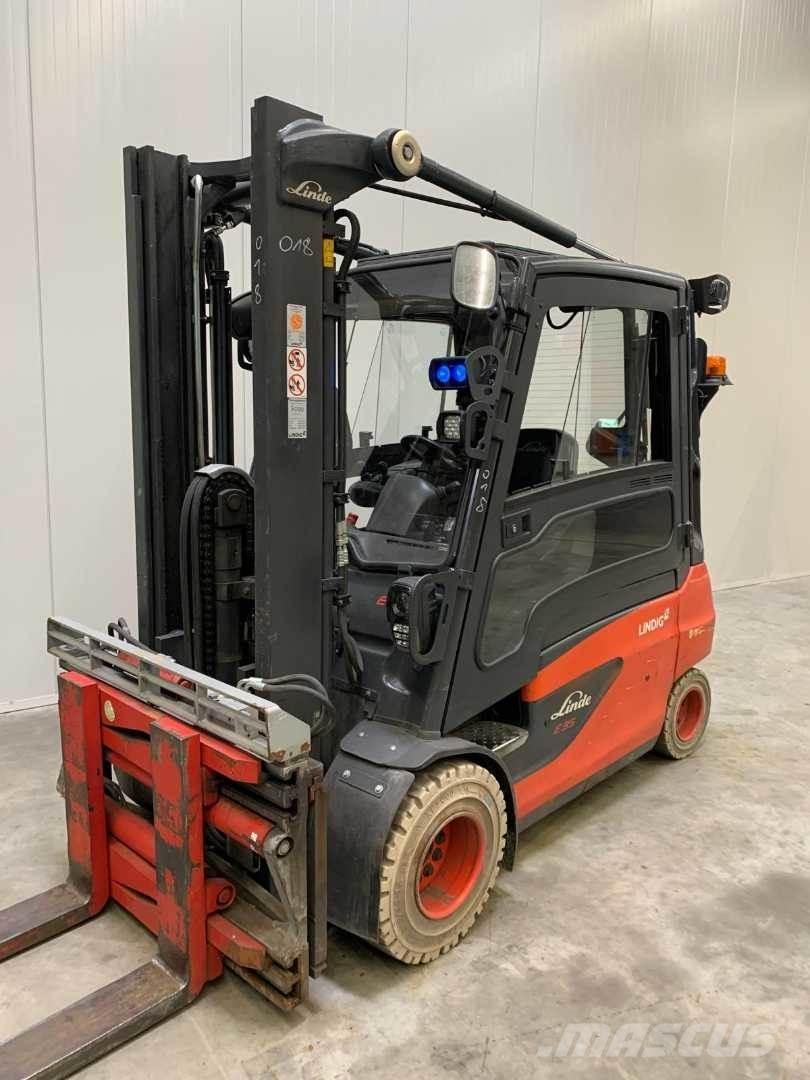 Linde E35L شاحنات ذات رافعات شوكية تعمل بالكهرباء