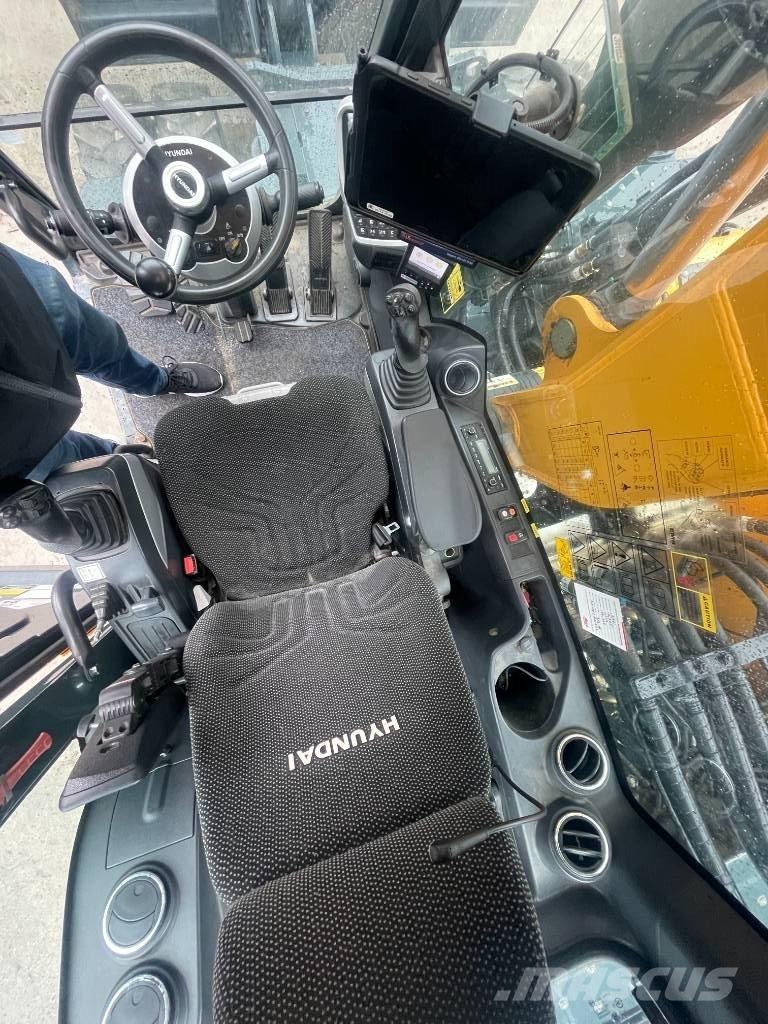 Hyundai HW 160 حفارات بعجل