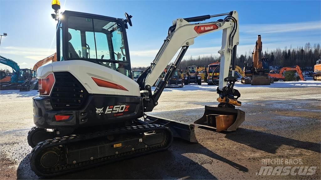 Bobcat E50Z حفارات صغيرة أقل من 7 طن (حفارات صغيرة)