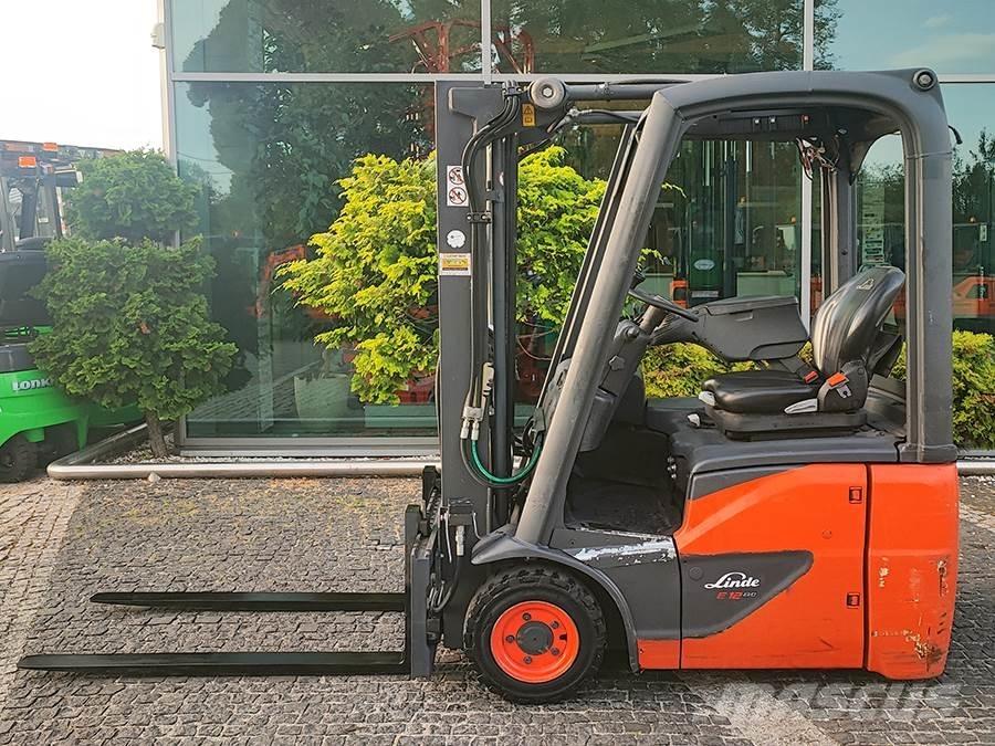 Linde E12-02 شاحنات ذات رافعات شوكية تعمل بالكهرباء