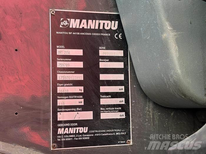 Manitou MRT 2150 مناولات متداخلة