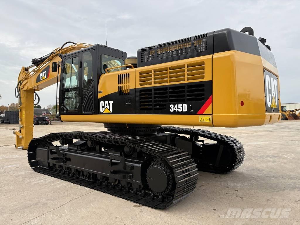 CAT 345 D L حفارات زحافة