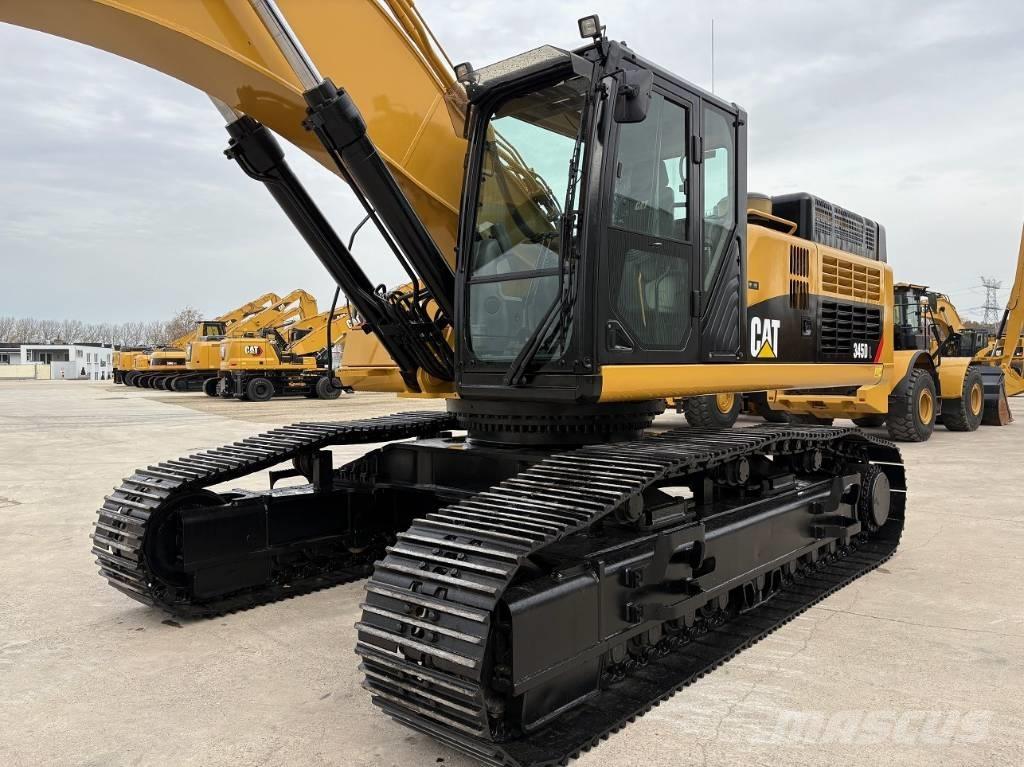 CAT 345 D L حفارات زحافة